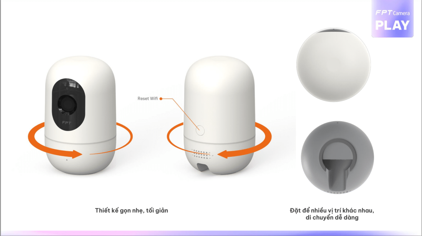 thiết kế fpt camera play