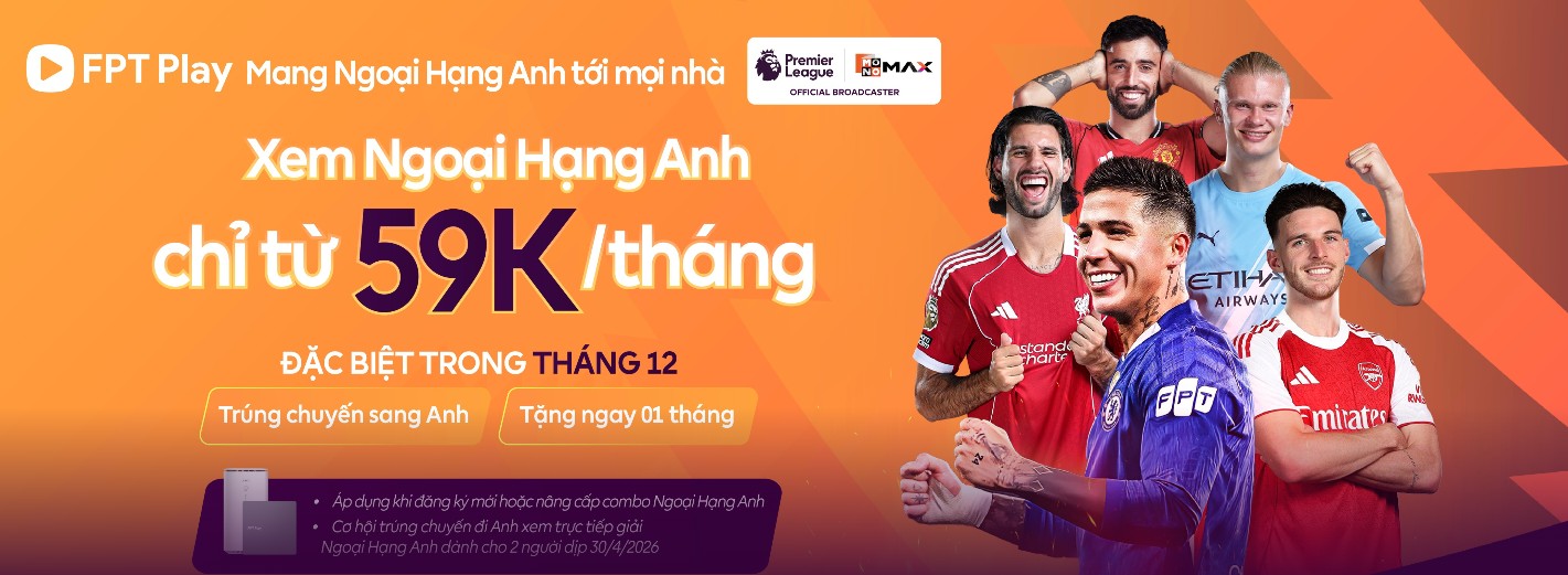 Bảng giá Combo Thể Thao FPT – Internet và truyền hình Ngoại Hoạng Anh