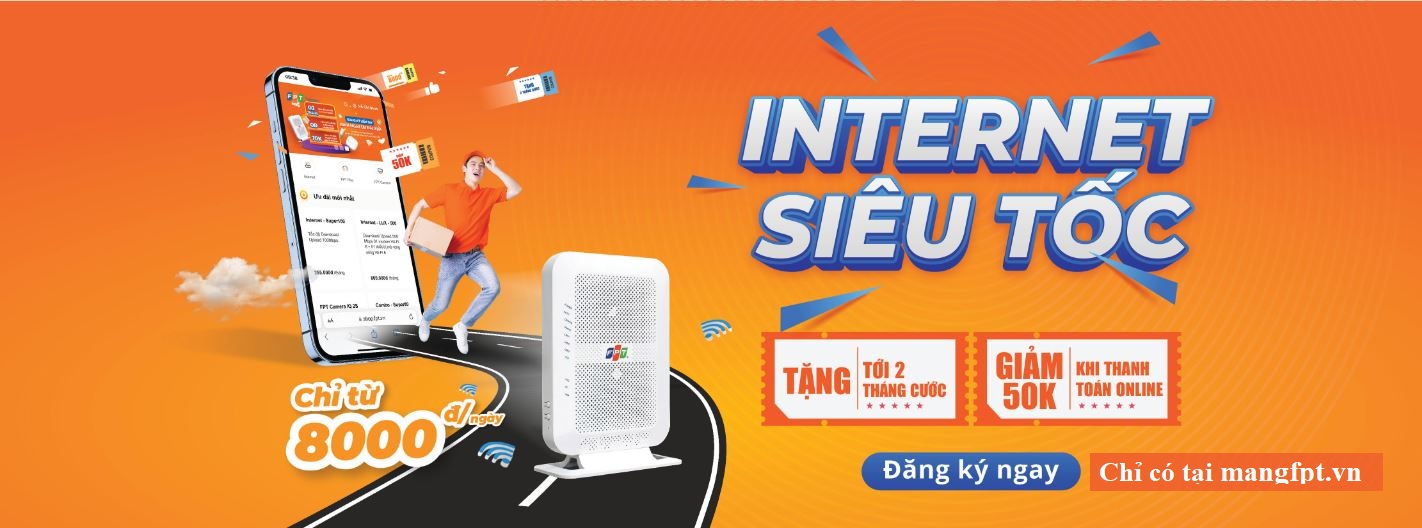 Bảng giá cước Internet FPT tháng 03/2026 – Gói WiFi 6,7 mới nhất